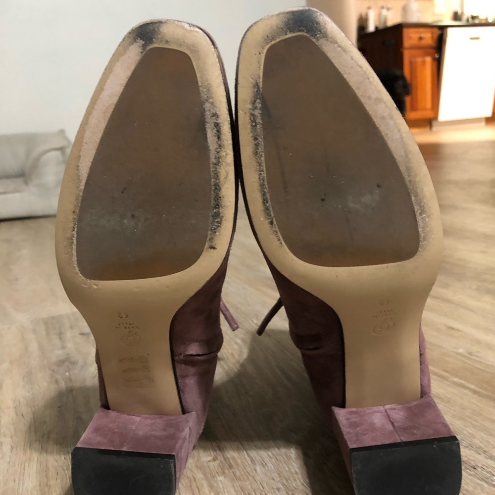 Worn Once M. Gemi Handmade Italian Suede Boots - Picture 4 of 5